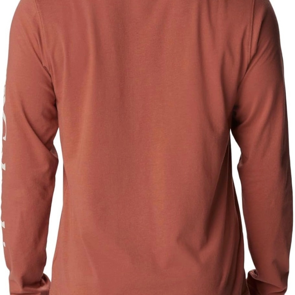 Columbia Brown Long Sleeve Tee Casual Comfort